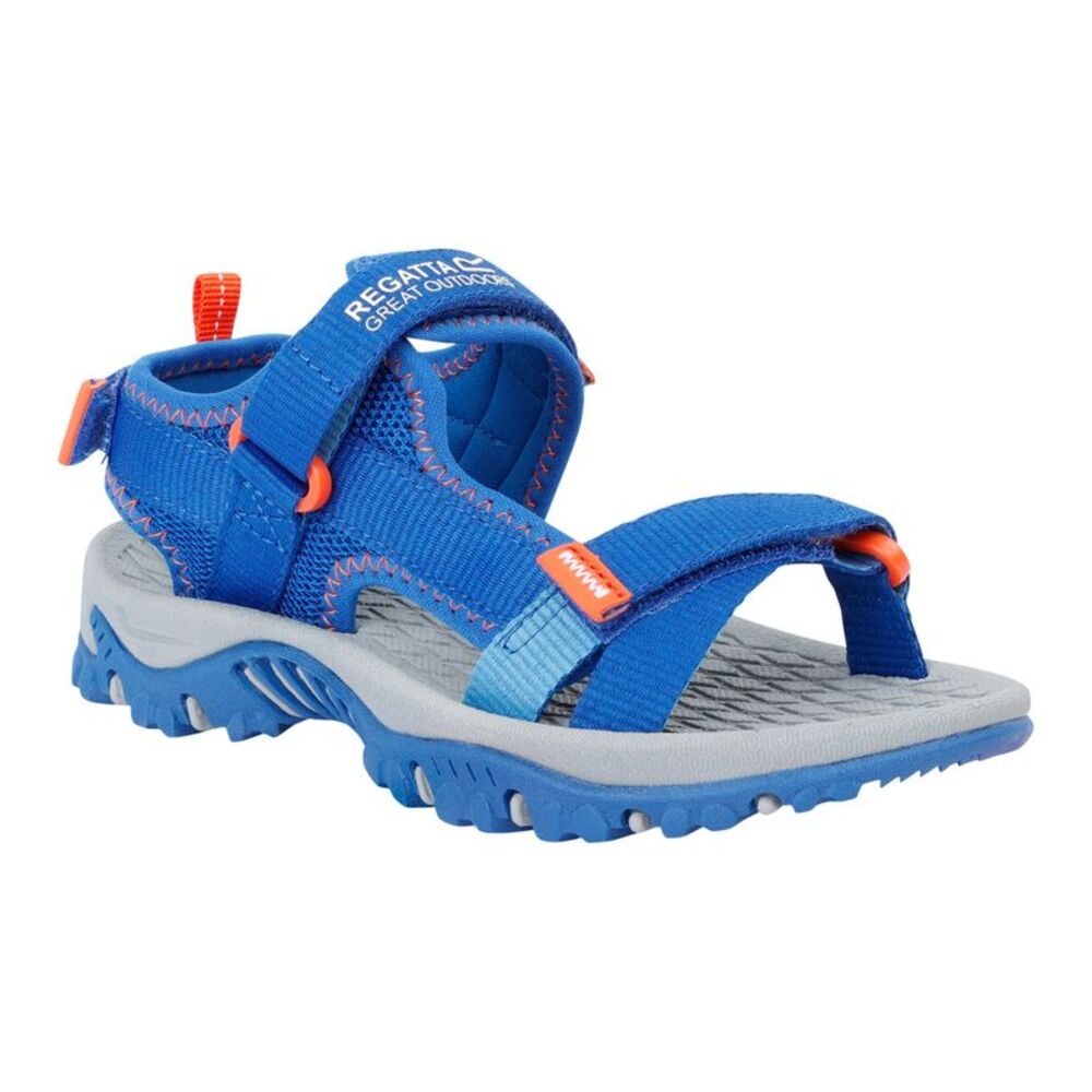 Regatta Childrens/Kids Blaze Sandals / Olympian Blue/Tango